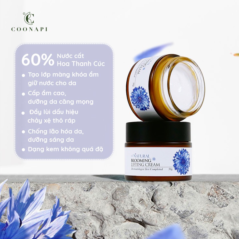 Kem Dưỡng Ẩm Hoa Thanh Cúc Chống Lão Hóa, Nâng Cơ Da All Natural Blooming Lifting Cream 50g