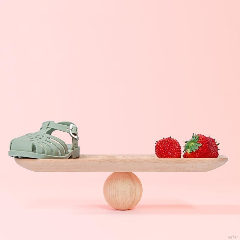 Giày Xăng ĐẶC ĐIỂM:an Đế Bằng Màu Trơn Phối Khóa Cài Se7En Cho Bé 1-4 Tuổi