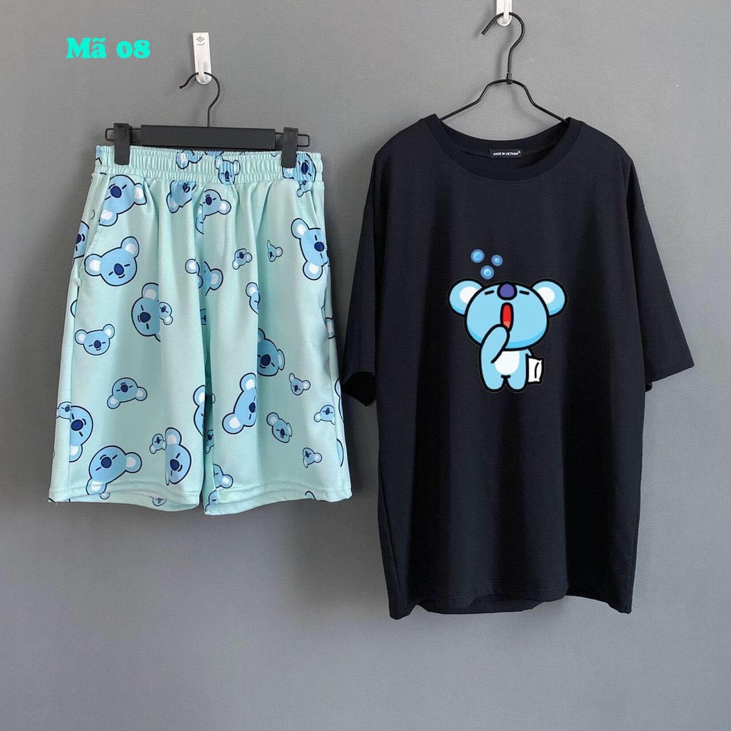 set bộ Nữ unnisex hình 3D ( Kèm Mã )