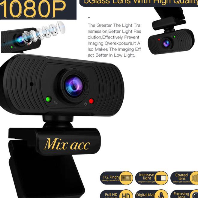 Webcam 1687 Z07 Full Hd 1080p Full Hd Có Micro