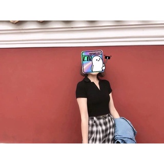 ÁO CỌC TAY CÓ CỔ LEN TĂM CỰC ĐẸP
