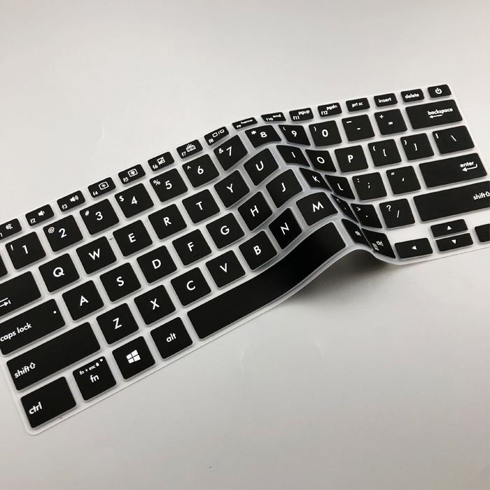 Miếng Dán Bàn Phím Silicon Mềm Siêu Mỏng 14 Inch Cho Asus Deluxe14 U4300Fn Zenbook 14 Ux433