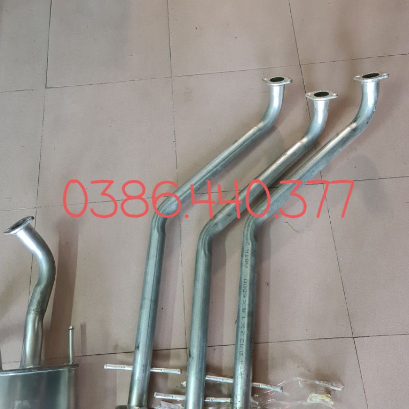 Ống xả Matiz 3, Spark đoạn giữa, đoạn cuối đời 03/11