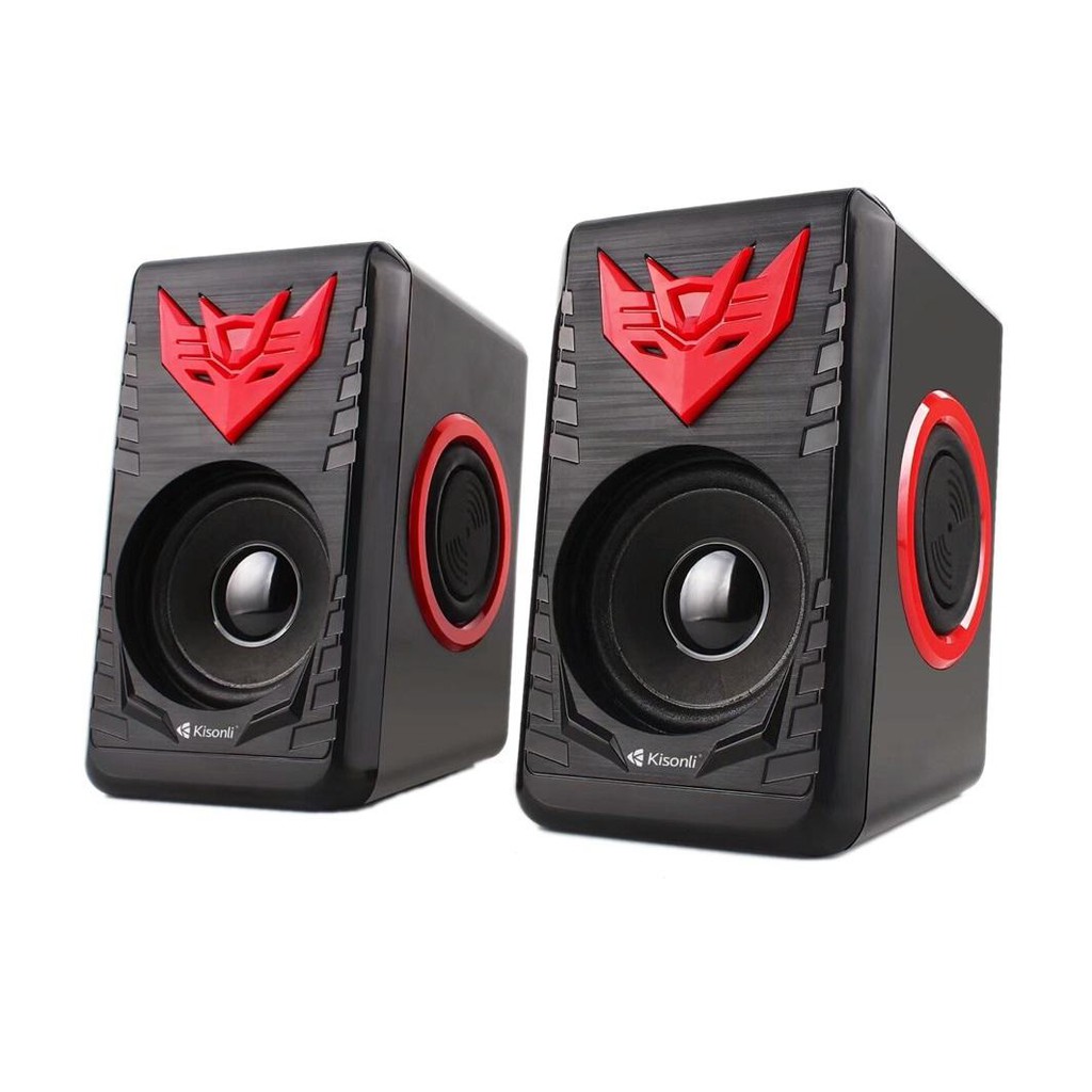 Loa vi tính 2.0 Kisonli T-008A (Màu ngẫu nhiên)