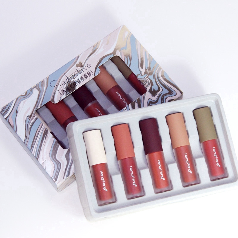 Son kem màu nhung lì HengFang 3.5gx5 H7032