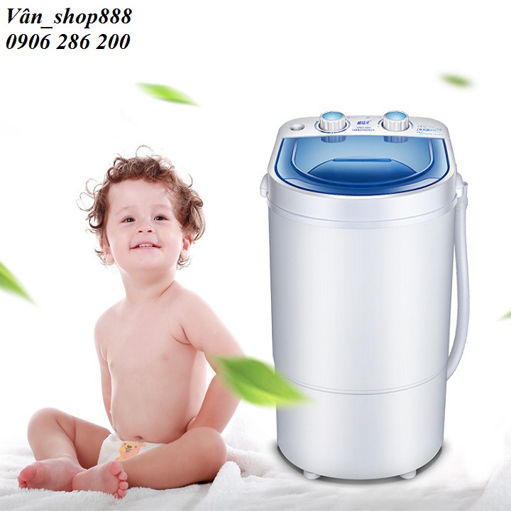 Máy giặt mini ,giặt đồ em bé,  2.2kg đồ