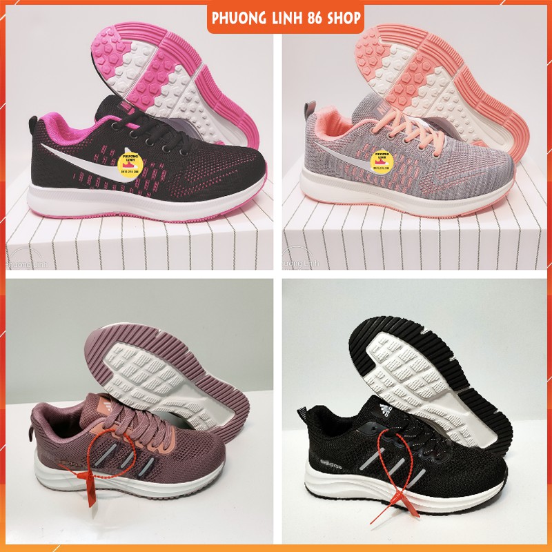 Giày thể thao nữ chính hãng Phương Linh 86 shop, giày sneaker nữ chạy bộ thể dục thể thao M71 M72 M76 M77