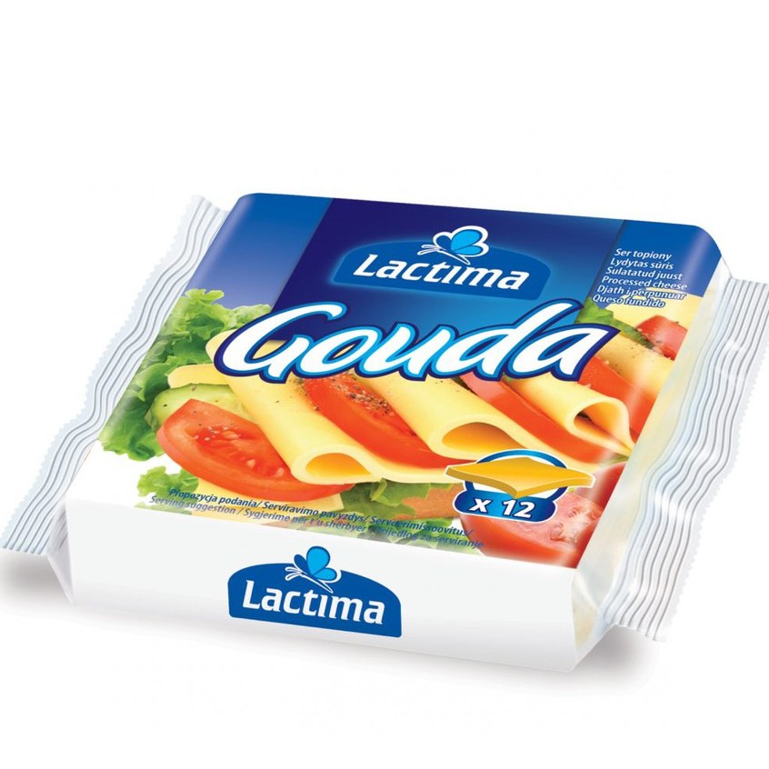 Phô Mai Lát Lactima Cheddar / Gouda / Mozzarella 200gr