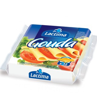 Date mới phô mai lát lactima cheddar gouda mozzarella 200gr - ảnh sản phẩm 2