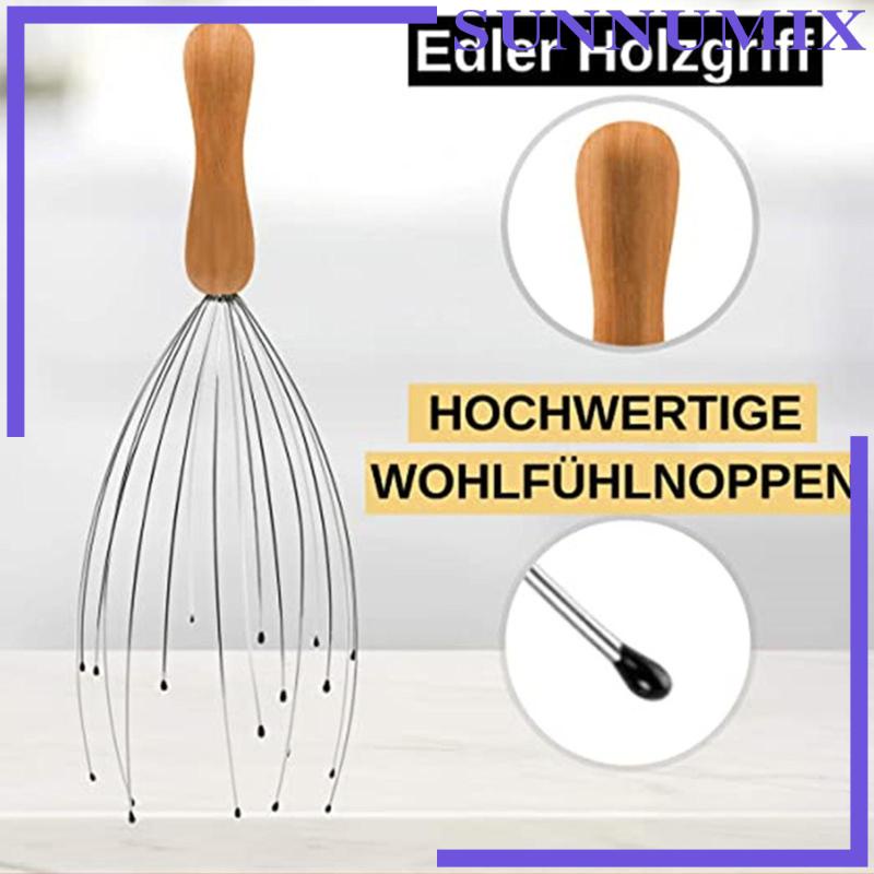 [Hàng mới về] Dụng cụ mát xa da đầu không làm trầy xước