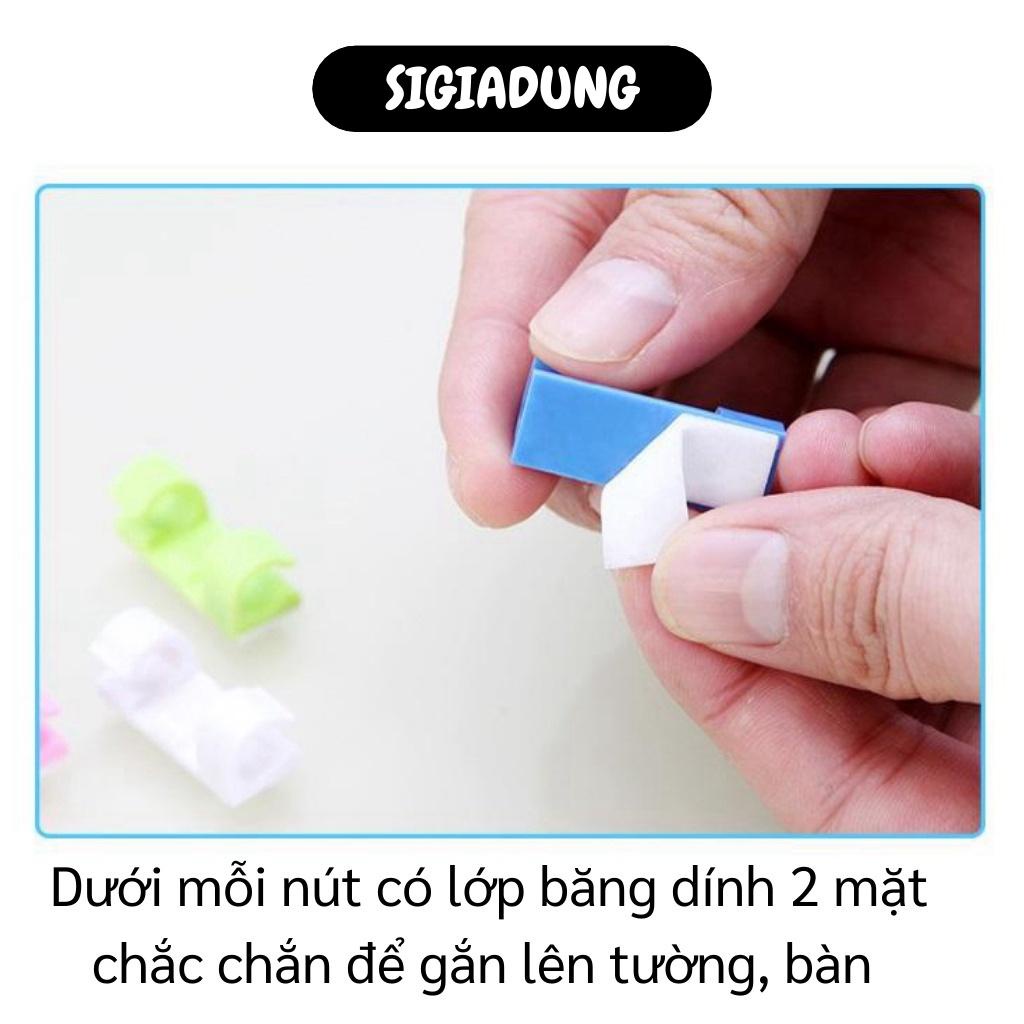 GIÁ SỈ Vỉ 10 cáp cố định dây điện, giúp dây điện trong gia đình gọn gàng, sạch đẹp hơn, an toàn và tiện lợi. 4880