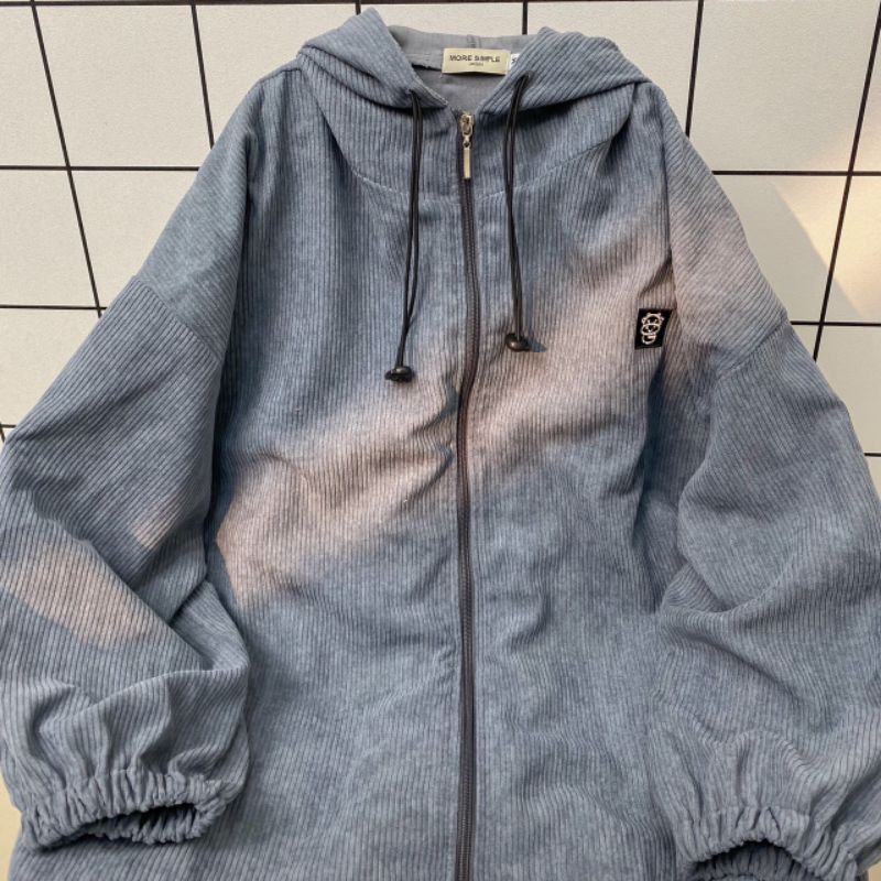 Áo Khoác Nữ Form Rộng Thêu Logo Bò Sữa COW Vải Nhung Gân Phong Cách Ulzzang – | BigBuy360 - bigbuy360.vn