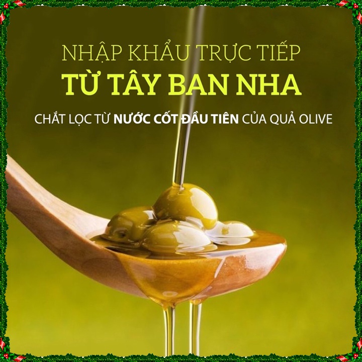 Dầu Olive 1000ml Nhiều công dụng Ling Nguyên Chất 100% Dưỡng Da, Dưỡng Tóc, Làm Đẹp
