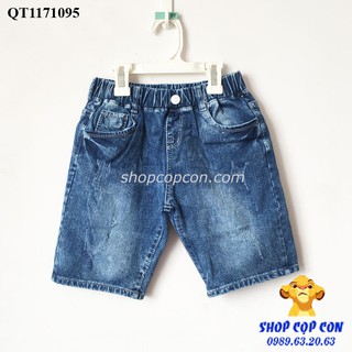 Quần lửng jean bé trai (26-38kg)