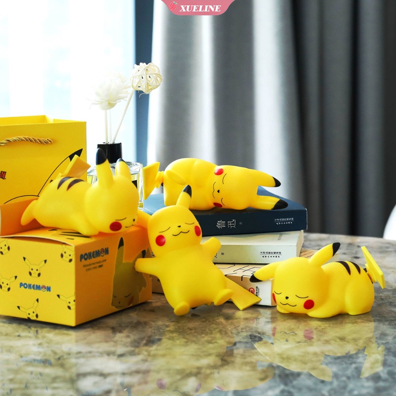Đèn Ngủ Trang Trí Phòng Trẻ Em Hình Pokemon Pikachu Dễ Thương