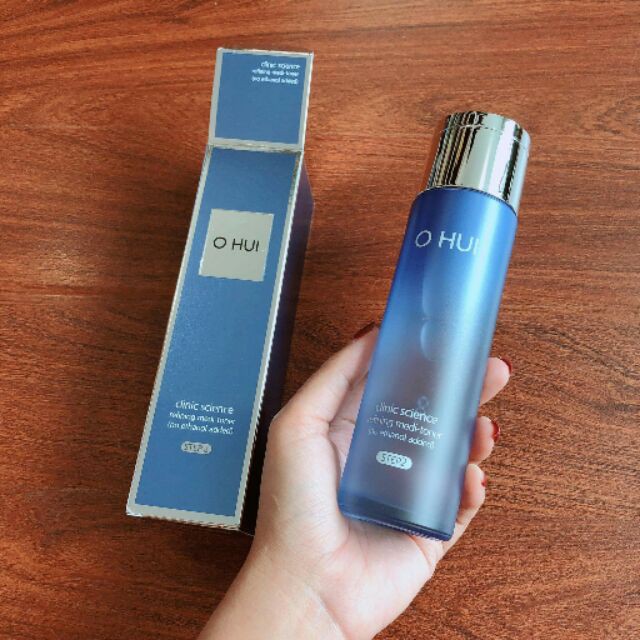 Nước hoa hồng OHUI Nước Hoa Hồng Không Chứa Cồn 120ml - dành cho da mụn