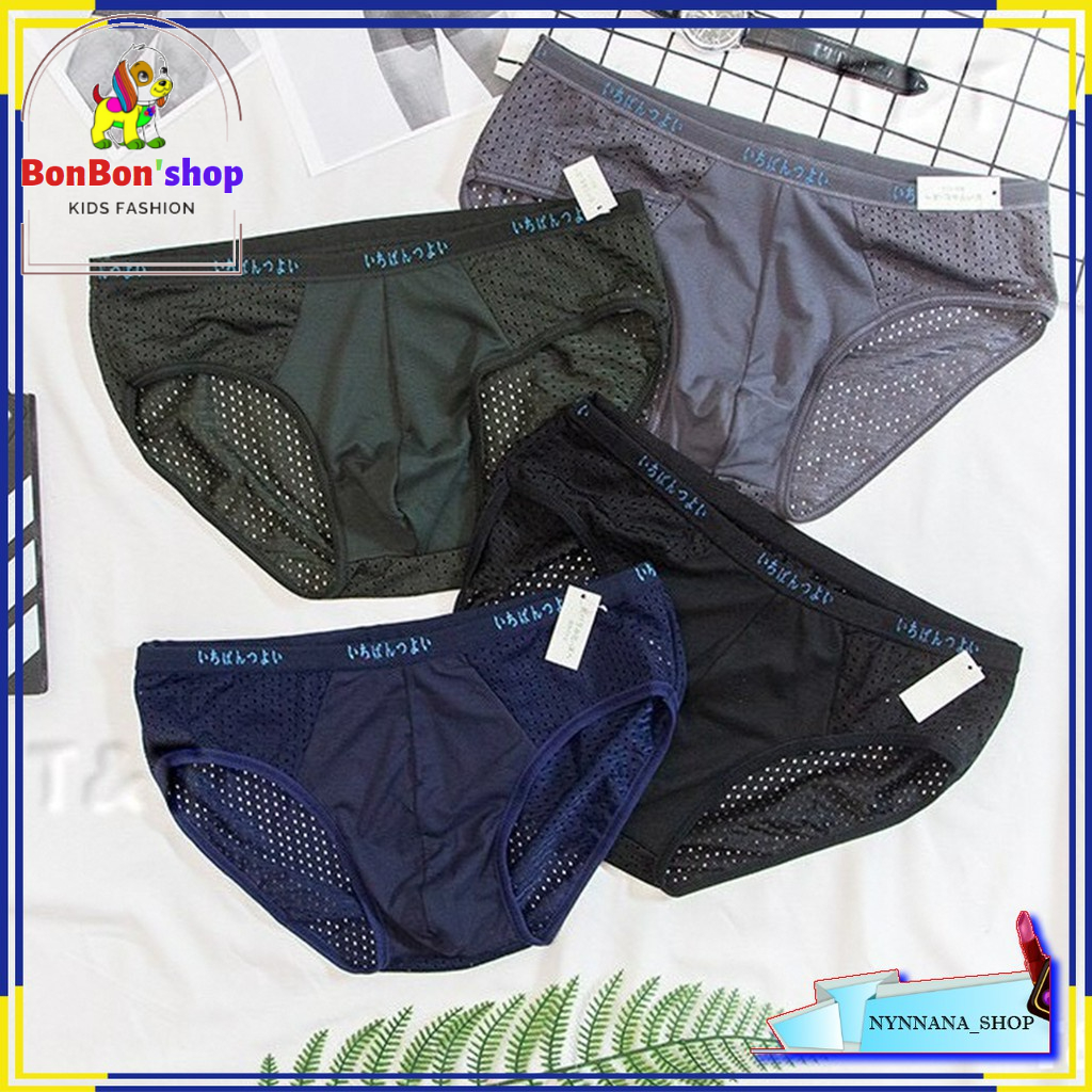 [Siêu Sale] [Ảnh thật]  Quần lót nam tam giác thông hơi cao cấp