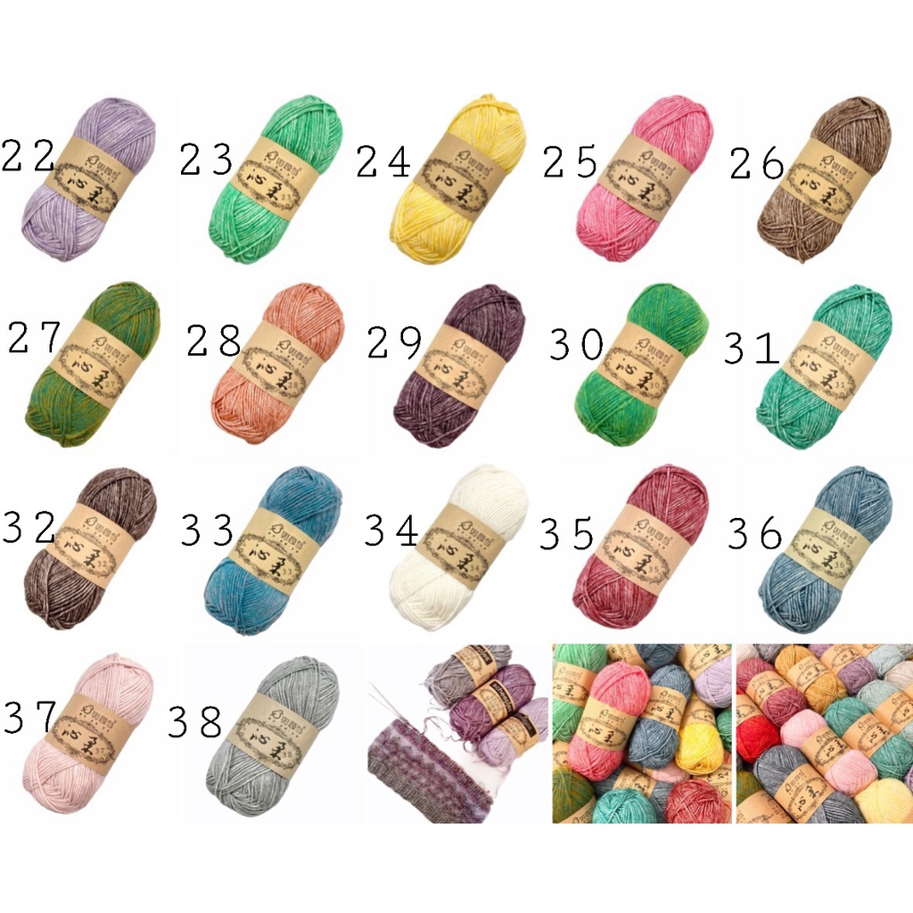 Bảng 2 - Len CÚC TẦN 50g