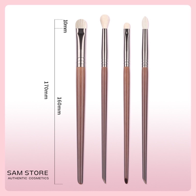 Cọ lông tròn đánh má hồng, mắt, môi dùng trong make up chuyên nghiệp và make up cá nhân