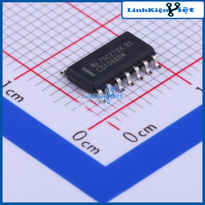 IC chức năng CD4066 14P (CD4066BM, CD4066BE)