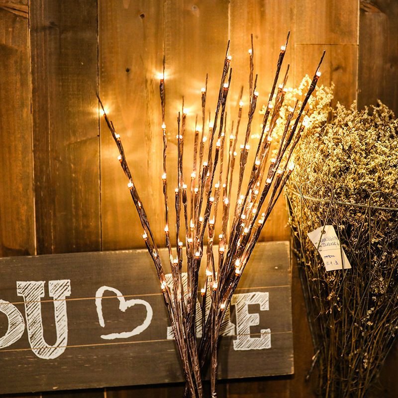 (Pin AA, chưa gồm pin) Đèn led nhánh cây khô trang trí đẹp mắt