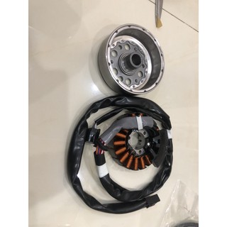 Vô lăng + mâm lửa Honda Airblade 2013 CKP 4 chân đề từ chính hãng