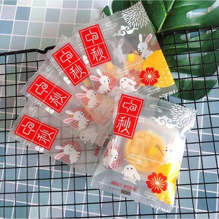 (Set 100) Túi bánh Trung Thu Thỏ Ngọc (50gr | 75gr | 100gr)