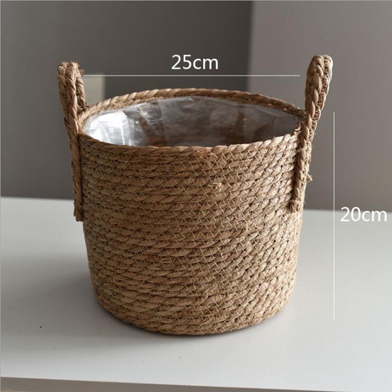 Giỏ Mây Đựng Hoa Thủ Công Hiện Đại Trang Trí Phòng Khách / Phòng Ngủ