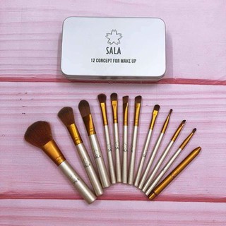 Bộ 12 cây cọ trang điểm sala