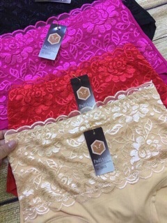 Quần Lót Ren Cạp Cao Gen Bụng