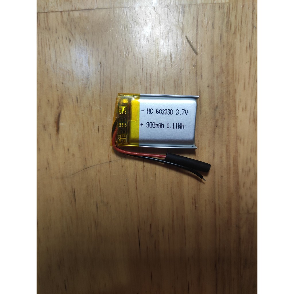 Pin Lithium - Ion 3.7V 602030 300mah