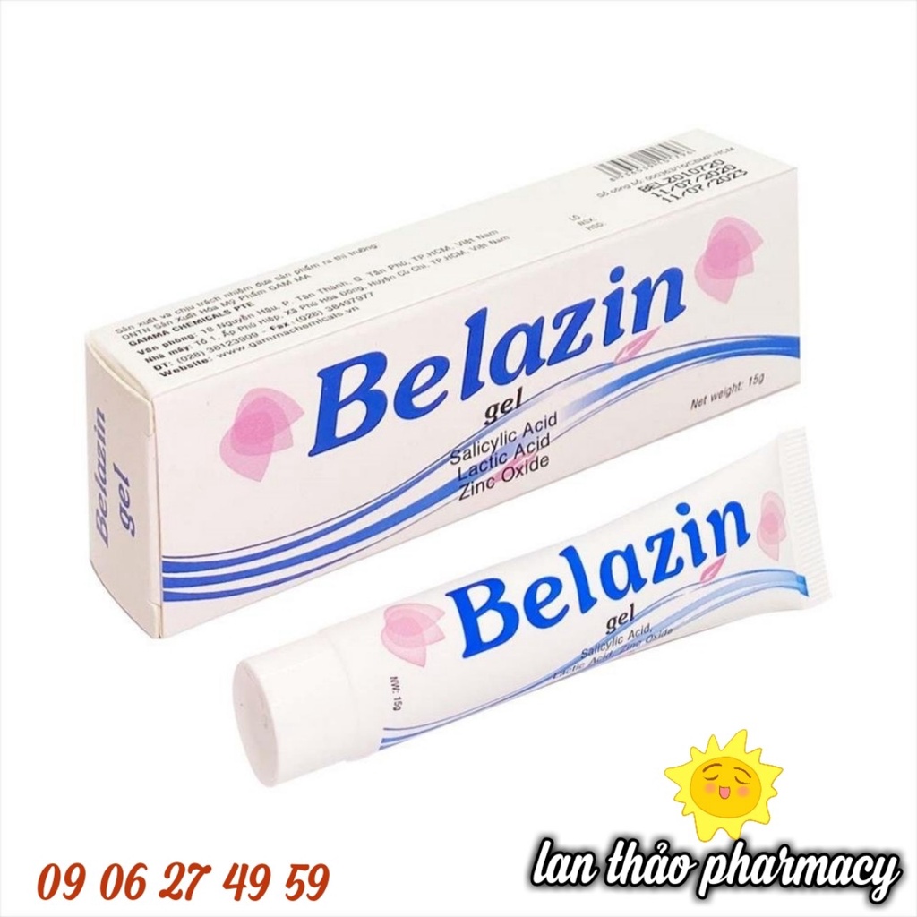 BELAZIN GEL 15GR NGỪA MỤN DƯỠNG DA CHÍNH HÃNG GIÁ TỐT