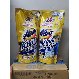  Nước giặt khử mùi Attack túi hương anh đào/ laverder Nhật Bản 1.4kg/1.2 kg (ngẫu nhiên)