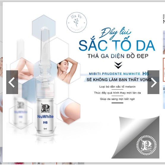 Kem Làm Hồng Vùng Kín Nuwhite V1 Mibiti Prudente 5ml - Dùng Cá Nhân Spa TMV