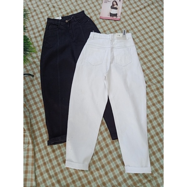 Quần Baggy Bom Co giãn xếp Li Ảnh Thật Ms 63 Tcshopjeans