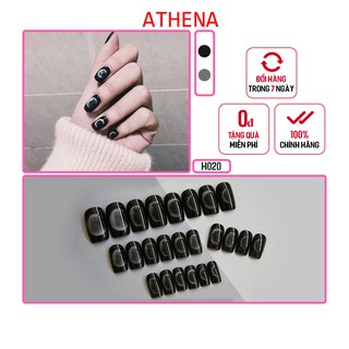 Móng tay giả set 24 móng họa tiết 3D độc đáo (TẶNG keo dán + dũa móng)