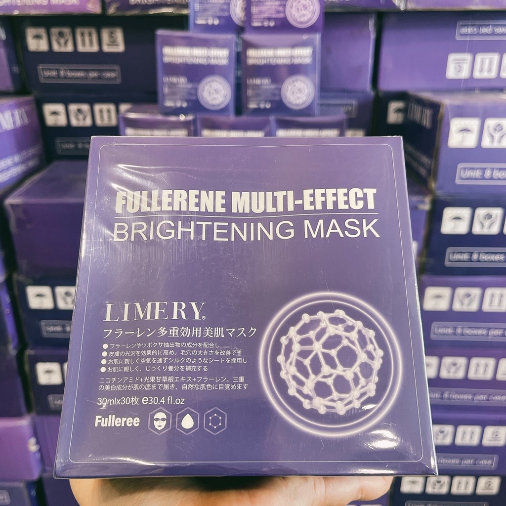 Mặt Nạ Giấy Dưỡng Da C60 Limery Fullerene Multi-Effect Brightening Mask