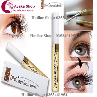 Tinh Chất Dưỡng Mi DHC Eyelash tonic 6.5ml -Dưỡng Mi Dài,Cong, Dầy - AyakaShop .Mỹ Phẩm Nhật Nội Địa