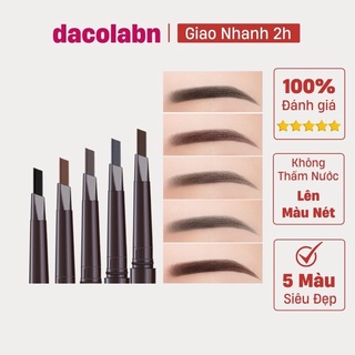 Chì Kẻ Mày Bút Vẽ Chân Lông Tam Giác 2 Đầu Myonly Đa Hiệu Ứng Không Thấm Nước, Mồ Hôi, Lâu Trôi Lên Màu Nét