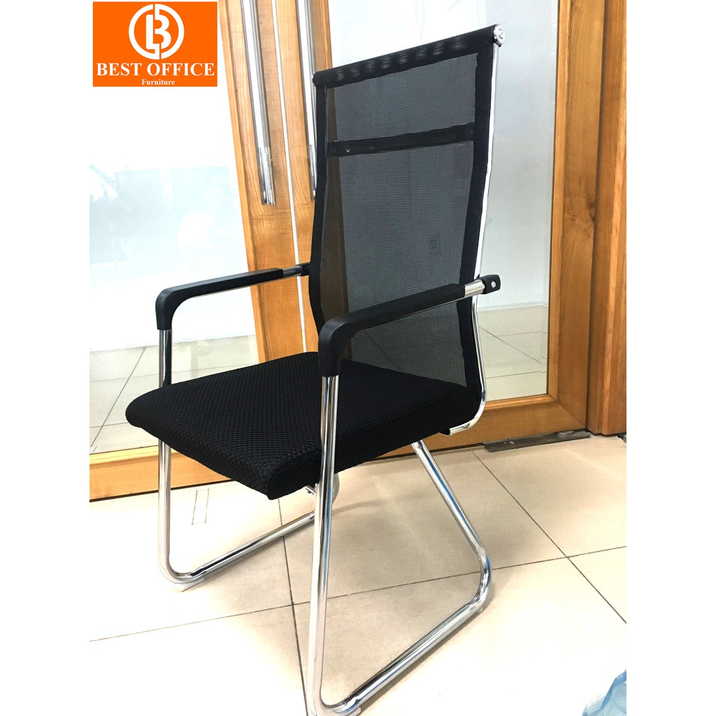 Ghế văn phòng chân quỳ lưng cao CQ4101, Khung thép siêu bền, lưng lưới thoáng mát | BigBuy360 - bigbuy360.vn