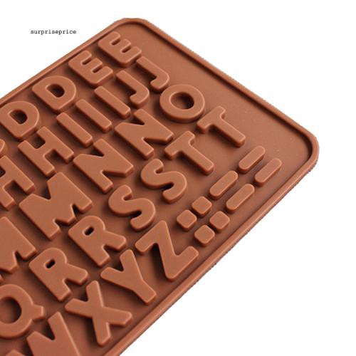 Khuôn silicon làm bánh đa năng tiện dụng hình chữ cái sáng tạo