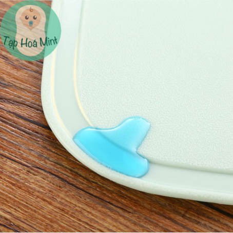 Bộ 4 thớt nhựa dẻo làm bếp, cắt thái rau củ thịt cá riêng biệt - Tạp hoá mint