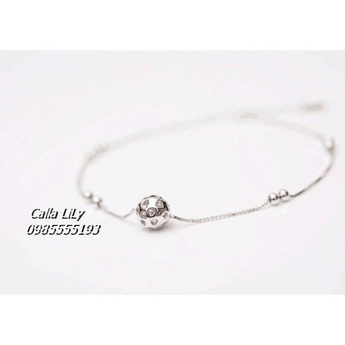 Lắc Chân Bạc Ý 925 Phong Cách Hàn Quốc
