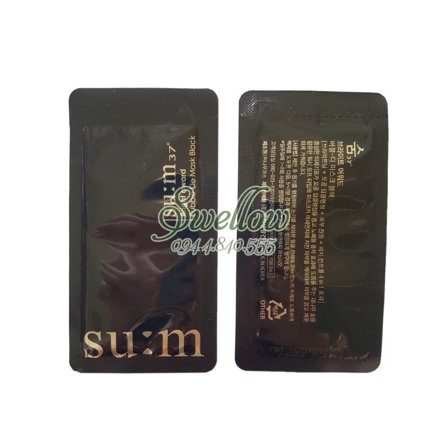 10 gói mặt nạ sủi Su:m đen thải độc ( dành cho da dầu, mụn ) - 2539145 , 7374319 , 322_7374319 , 85000 , 10-goi-mat-na-sui-Sum-den-thai-doc-danh-cho-da-dau-mun--322_7374319 , shopee.vn , 10 gói mặt nạ sủi Su:m đen thải độc ( dành cho da dầu, mụn )