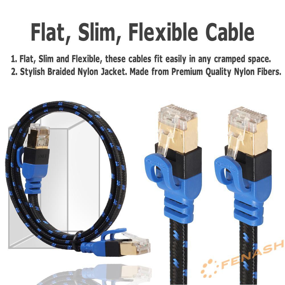 Dây Cáp Mạng Lan Rj45 Cat7 Chuyên Dụng Chất Lượng Cao