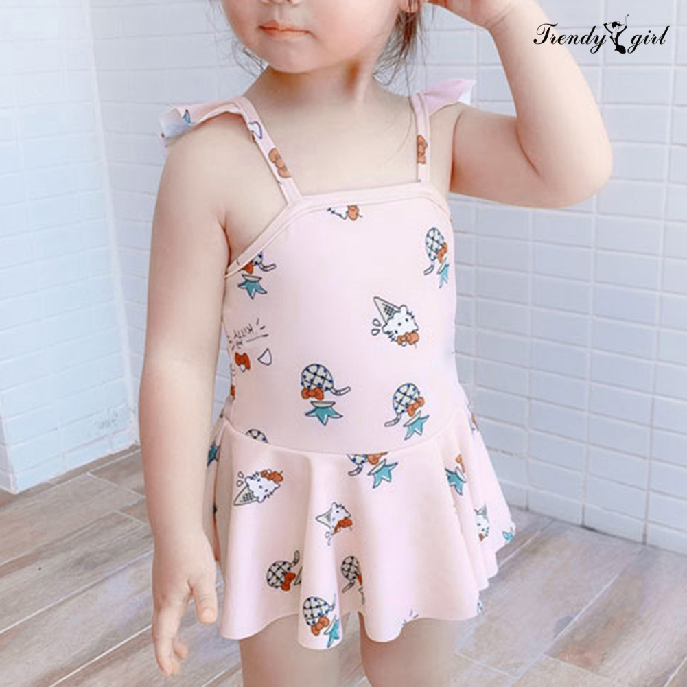 Đồ Bơi Một Mảnh Hình Mèo Dễ Thương Cho Bé Gái | BigBuy360 - bigbuy360.vn