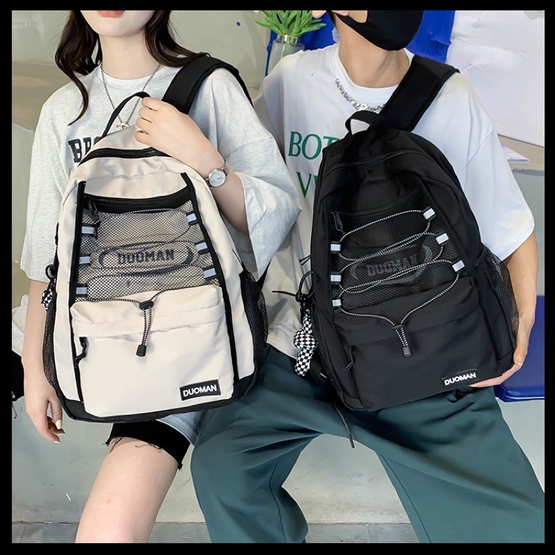 Cặp đi học nam nữ Ulzzang basic thời trang, balo túi sách laptop - du lịch phong cách Unisex cho học sinh, sinh viên