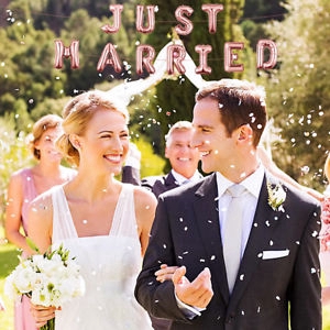 Bong bóng nhôm chữ " Bride Mrs to be " trang trí tiệc đính hôn