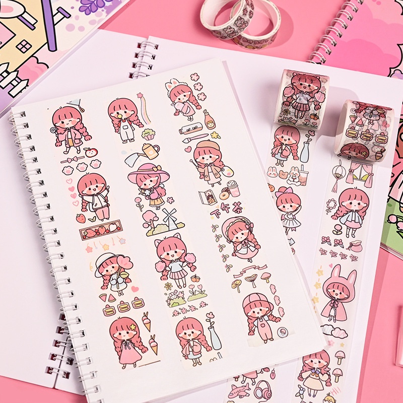 Sổ Lưu Trữ Chiết Sticker A5 B5 Trang Trí Sổ Tay Vật Dụng Bullet Journal VPBL6