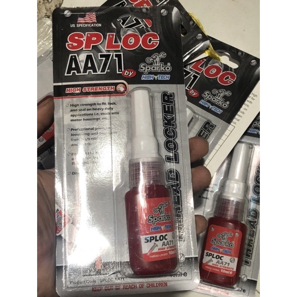 Keo dán Ren( roen, răng ) ốc SPLOC AA71 Sparko 10ml